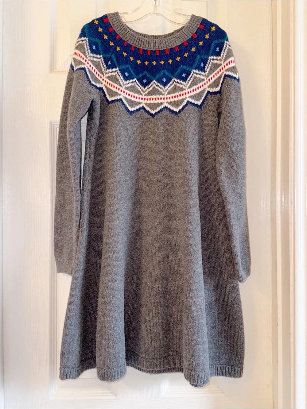 {Hanna Andersson} Fairisle Sweater Dress